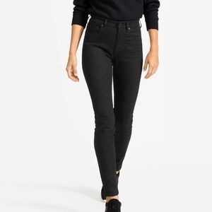 Everlane Black High Rise Skinny Jeans
